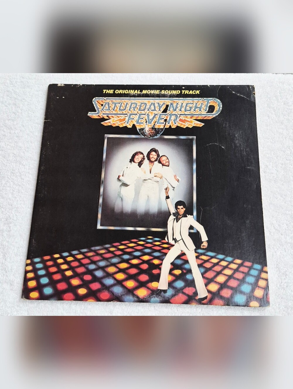 1977 Saturday Night Fever Original Movie Soundtrack 2LP 1st Press W/Sleeves EX
